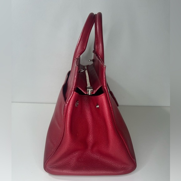 Saint Laurent YSL Small Cabas Rive Gauche 2Way Top Handle Tote Bag Purse - Picture 11 of 17